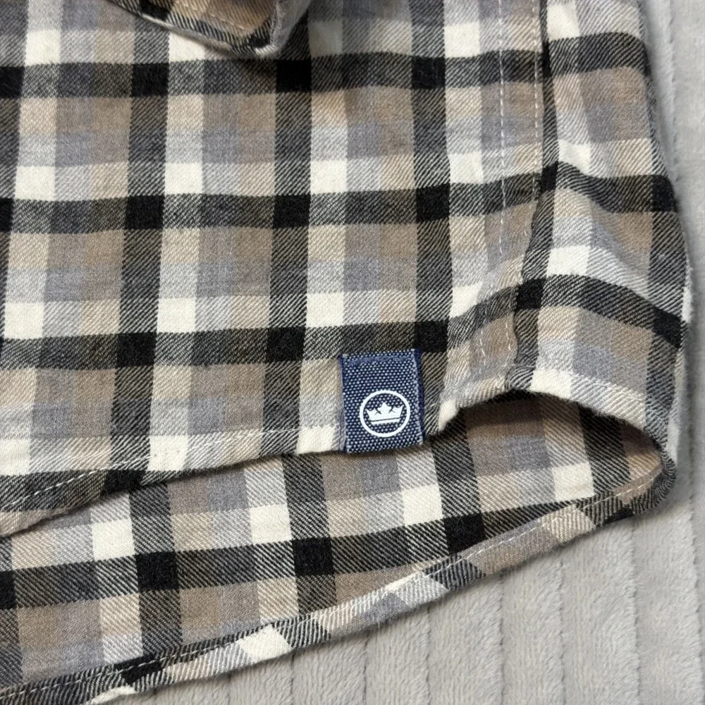 PETER MILLAR North Bay Cotton Sport Shirt Men's L Crown MF24W61LTF